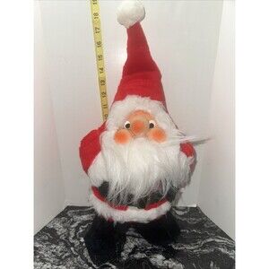 Vintage 1982 Rennoc Santakins Santa Clause Plush Chubby Christmas St Nick